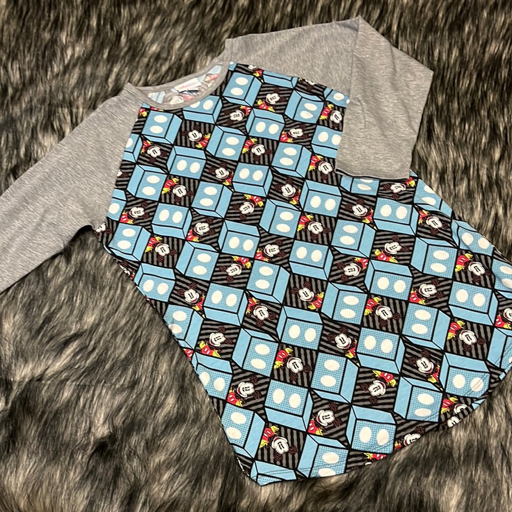 Disney Lularoe Randy Top NWOT